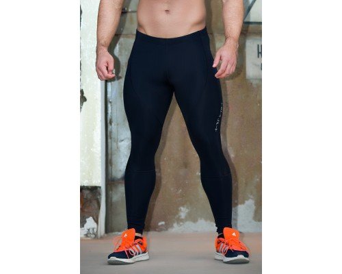 Тайтсы мужские c сеткой Totalfit G2-C10/10 XXL черный