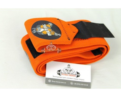 METAL Orange Wrist Wraps