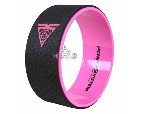 Йога Колесо для фитнеса и аэробики Power System Yoga Wheel Pro PS-4085 