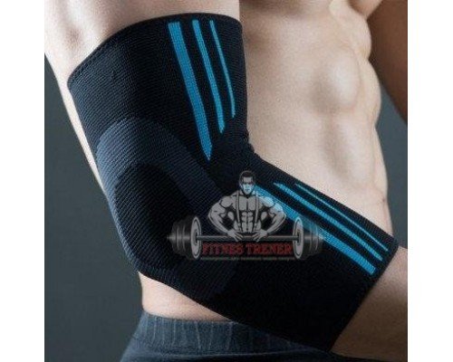 Эластичные налокотники Power System Elbow Support EVO PS-6020 Black/Blue 