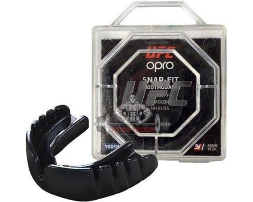 Капа OPRO Snap-Fit UFC Hologram Black (art. 002257001) 