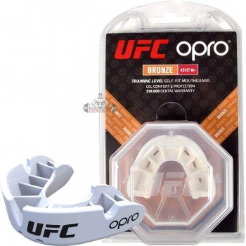 Капа OPRO Bronze UFC Hologram White (art. 002258002) купить недорого в Киеве