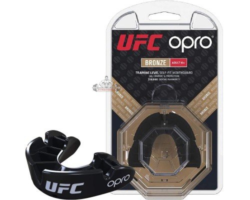 Капа OPRO Bronze UFC Hologram Black (art. 002258001) 