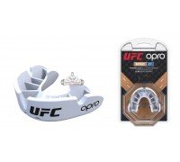 Капа OPRO Junior Bronze UFC Hologram White (art. 002264002) 