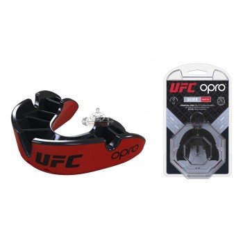 Капа OPRO Silver UFC Hologram Red/Black (art. 002259001) купить недорого в Киеве