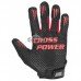 Перчатки для кроссфита с длинным пальцем Power System Cross Power PS-2860 Black/Red 
