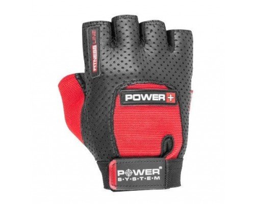 Перчатки для фитнеса Power System Power Plus PS-2500 Black/Red 