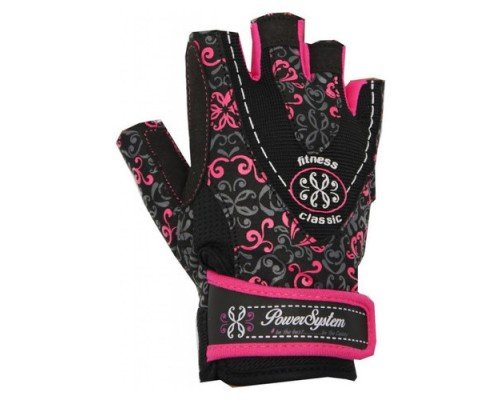 Перчатки для фитнеса Power System Classy PS-2910 Black/Pink