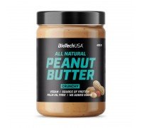 Арахисовая паста Peanut Butter Crunchy (400 g) BioTech