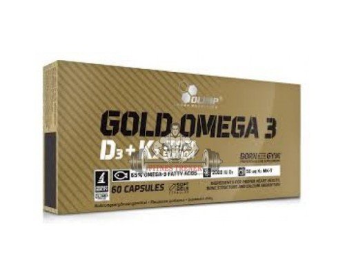 Витамин Olimp Gold Omega 3 D3+K2 sport edition 