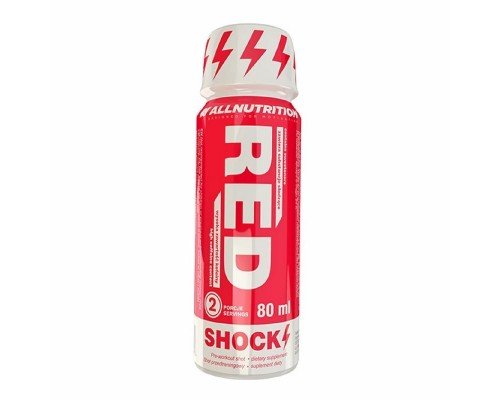 Предтрен AllNutrition Red Shok Shot 80 мл