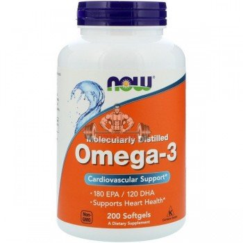 Витамины NOW Omega-3 1000 мг - 200 софт кап купить в Киеве