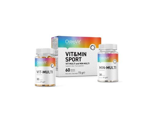 Витаминный комплекс OstroVit Vit & Min Sport, 60 кап