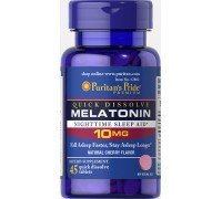 Витамины Puritans Pride Melatonin 10 mg Quick Dissolve 45 таб