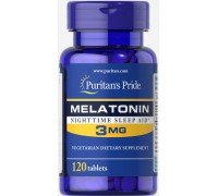 Витамины Puritans Pride Melatonin 3 mg 120 таб