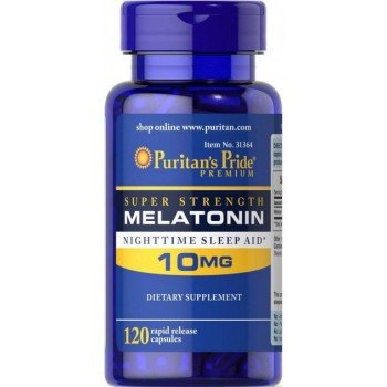 Витамины Puritans Pride Melatonin 10 mg 120 кап купить в Киеве