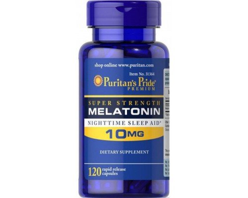 Витамины Puritans Pride Melatonin 10 mg 120 кап