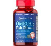 Витамины Puritans Pride Omega-3 Fish Oil 1000 mg 100 caps