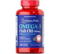 Витамины Puritan's Pride Omega-3 Fish Oil 1200 mg 100 caps