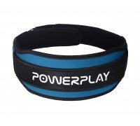 Пояс для тяжелой атлетики PowerPlay 5545 сине-черный (Неопрен) XS