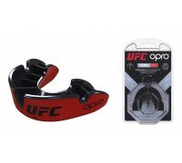 Капа OPRO Silver UFC Hologram Red/Black (art.002259001)