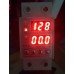 Реле защиты напряжения и тока AVP-63A 220V барьер c LCD дисплеем