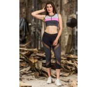 Бриджи Totalfit L2 S Серый с черным