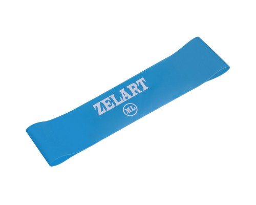 Резинка для фитнеса LOOP BANDS Zelart FI-6410-B ML синий