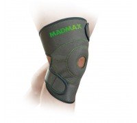 Наколінник MadMax MFA-295 Zahoprene Universal Knee Support Dark Grey/Green