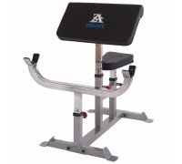 Скамья Скотта Zelart ALTAS FITNESS AX1010 серый