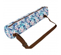 Сумка для йога коврика KINDFOLK Yoga bag SP-Sport FI-8365-2 розовый-голубой