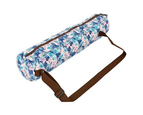 Сумка для йога коврика KINDFOLK Yoga bag SP-Sport FI-8365-2 розовый-голубой