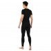 Компрессионные штаны леггинсы тайтсы Joma RUNNING NIGHT 101779-100 размер S-XL черный Черный