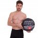 Мяч набивной для кросфита волбол WALL BALL Zelart FI-2637-12 12кг черный