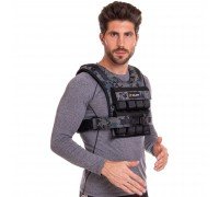 Жилет утяжелитель с регулируемым весом Zelart WEIGTH VEST TA-7817-16 вес-1-16кг камуфляж