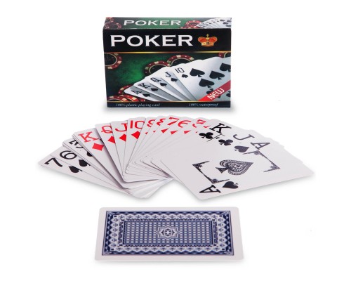 Карты игральные пластиковые SP-Sport POKER IG-292 54 карты