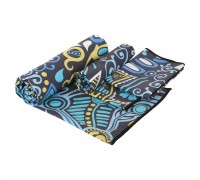 Комплект полотенец спортивных FLOWER BEACH TOWEL T-PBT 3шт Фиолетовый-голубой