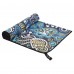 Комплект полотенец спортивных FLOWER BEACH TOWEL T-PBT 3шт Фиолетовый-голубой