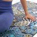 Комплект полотенец спортивных FLOWER BEACH TOWEL T-PBT 3шт Фиолетовый-голубой