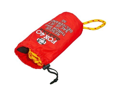 Канат спасательный не тонущий RESCUE THROW BAG FOX40 7907-0102 оранжевый