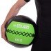 Мяч набивной для кросфита волбол WALL BALL Zelart FI-5168-8 8кг черный-зеленый