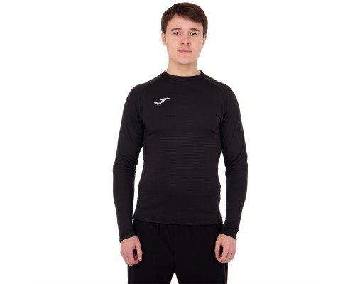 Лонгслив спортивный мужской Joma BRAMA FLEECE 101015-100  черный Черный