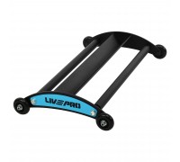 Роллер для ягодичных мышц Glute Ham Roller LiveUp LP8347 размер 66х40,5х10см черный