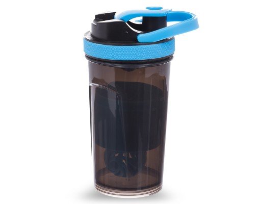 Шейкер TOP SHAKER BOTTLE SP-Sport FI-1869 500мл Черный-синий