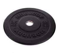 Блины (диски) бамперные для кроссфита Zelart Bumper Plates TA-2676-2_5 51мм 2,5кг черный