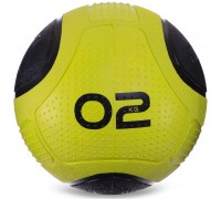 Мяч медицинский медбол Zelart Medicine Ball FI-2620-2 2кг зеленый-черный