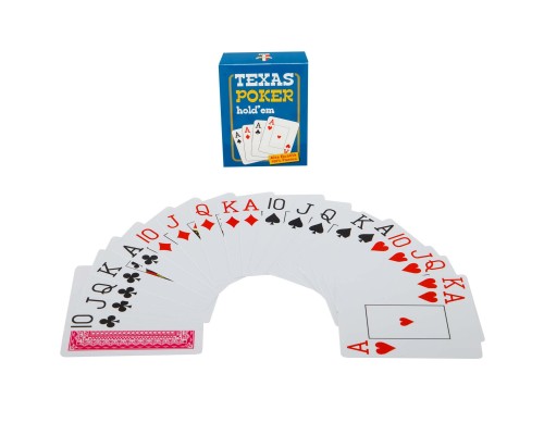 Карты игральные пластиковые SP-Sport TEXAS POKER 8026 54 карты