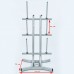 Стойка для штанг фитнес памп Zelart TA-8214 размер-77х75x172см серый