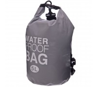 Водонепроницаемый гермомешок SP-Sport Waterproof Bag TY-6878-5 5л Серый