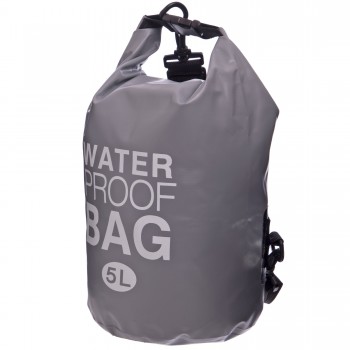 Водонепроницаемый гермомешок SP-Sport Waterproof Bag TY-6878-5 5л Серый